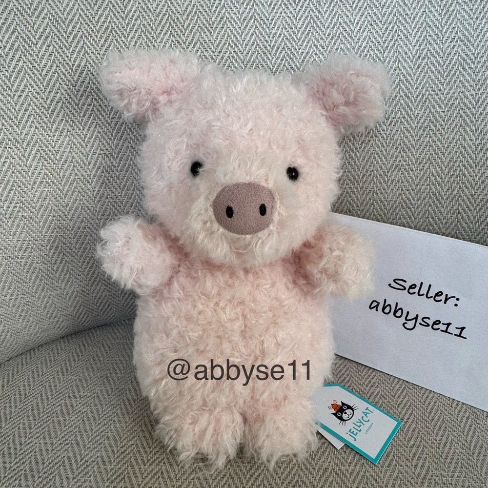 Jellycat Little Pig - Authentic - Brand New With Tags - Fast Ship